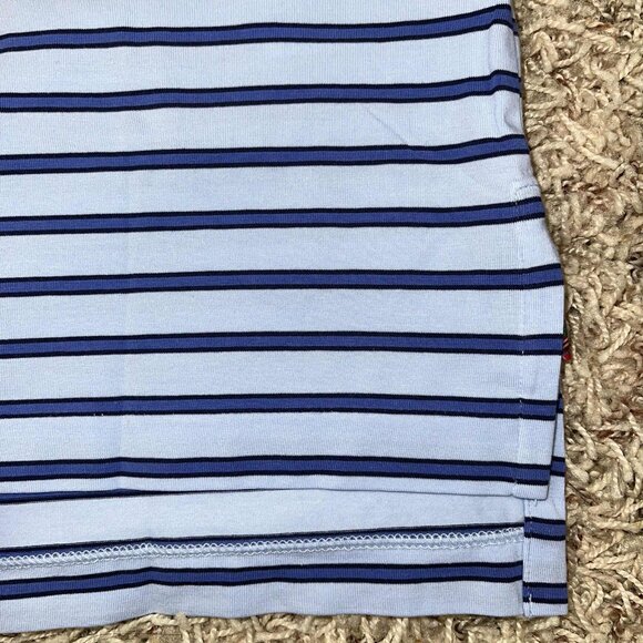 Polo Golf Ralph Lauren Men’s Soft Performance Polo Shirt Striped Blue, Size S - Picture 7 of 10